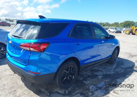 2024 Chevrolet Equinox Fwd Ls z USA, uszkodzony, nr VIN 3GNAXHEG4RL119665